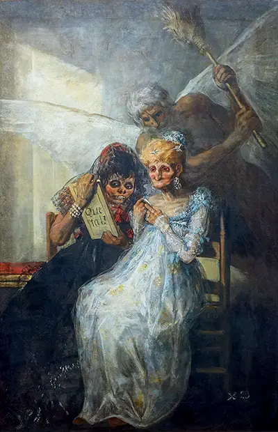 Time and the Old Women Francisco de Goya